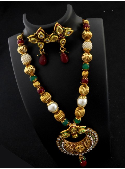 Polki Jewelry Set